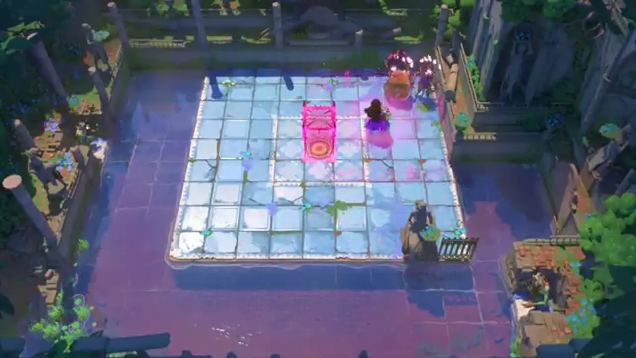 Order of the Sinking Star Heroes, Duplicated puzzle 12 pink cube raft courtyard