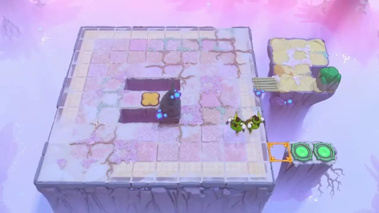 Order of the Sinking Star Heroes, Duplicated puzzle 5 sunken pit gold plate