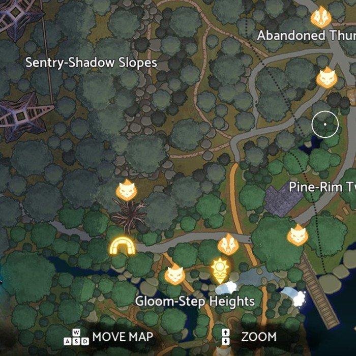 RiverClan Sun Spots Locations