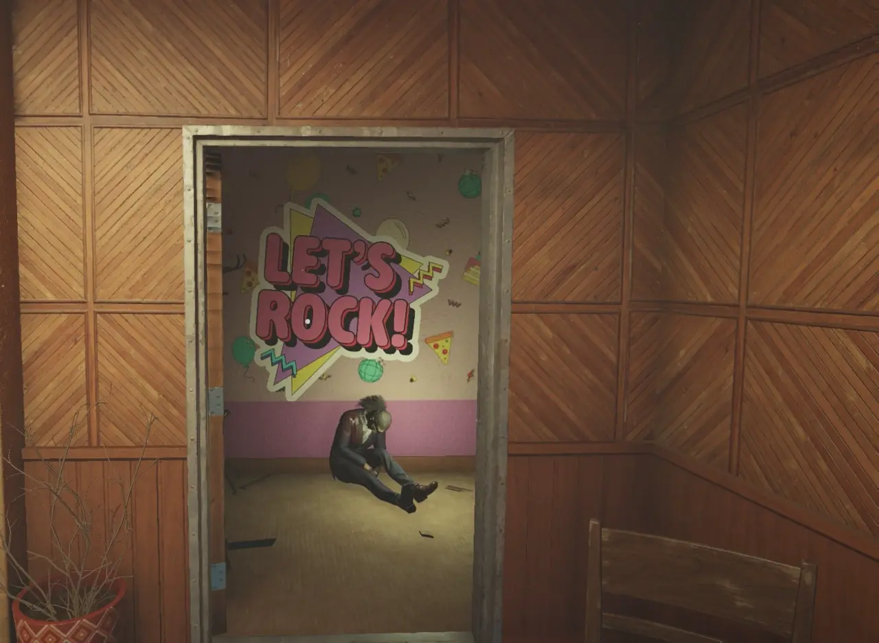 crime scene cleaner act 2 town too small party room cd on the floor