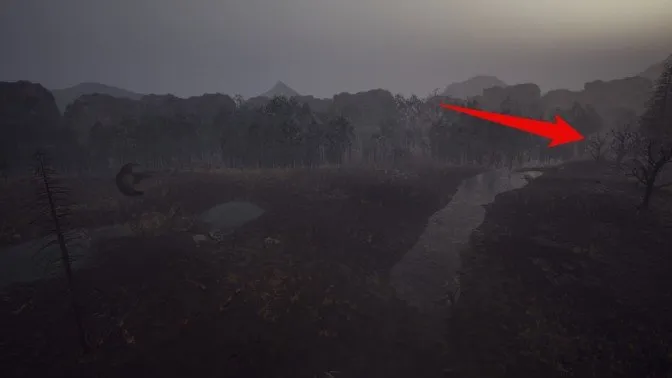 Dinoblade hidden swamp pathway leading to secret embedded sword