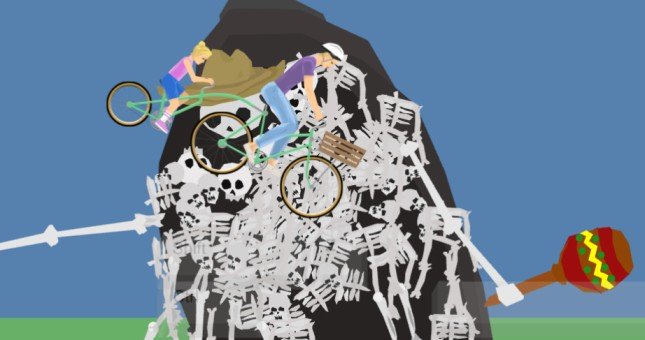 Happy Wheels Park Safety Guide - Gravelord Tito Fight