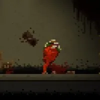 HOPE 01 runaway heart organism fleeing across the sector room