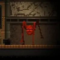 HOPE 01 blood spitter mutant creature aiming at the player