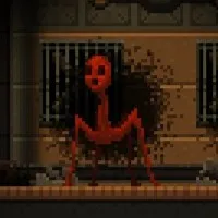 HOPE 01 blood spitter projectile leaving a red slowing puddle