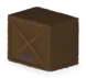 House 2 small cardboard loot box sitting on high storage shelf waiting to be knocked down