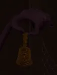House 2 Spirit Bell tool held in inventory for banishing hostile phantoms