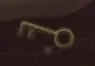 House 2 Lois brass bedroom key dropped onto the floorboards after combat