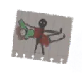 House 2 Tabby death drawing sketch illustrating fatal attack by haunted coat rack