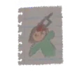 House 2 Tabby death drawing sketch depicting shadow man grab in dark hallway