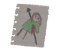 House 2 Tabby death drawing sketch showing crushing deaths under fridge and hands