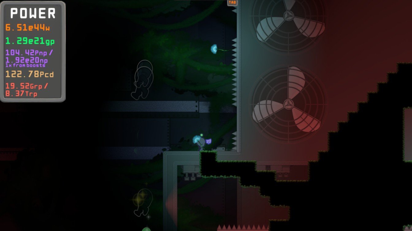 IGTAP Course 4 secret upgrade area on left side after spikes and vines.