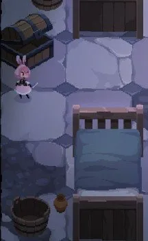 Rubinite final chest placed near the medical beds in the Sick Ward