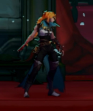 Castlevania Belmont's Curse Rose default skin in-game character selection screen