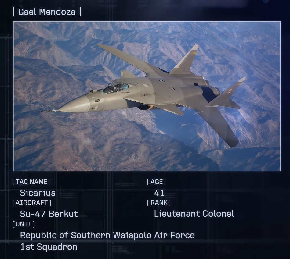 enemy ace pilot sicarius radar tower destruction ace combat 8 mission 13
