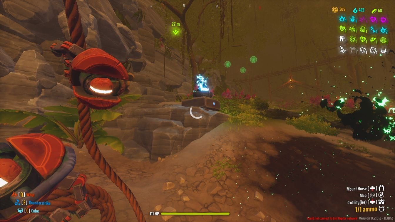 blue torch location in far far west jungle near temple markers