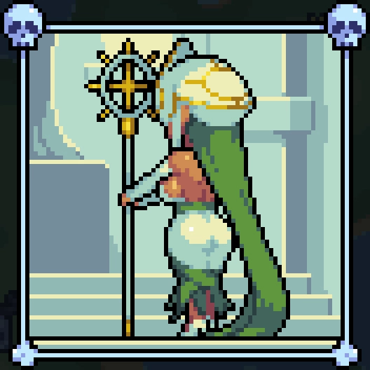 Heroine Conquest boss fight with Holy Priest Viridi manipulating movement with slime units.