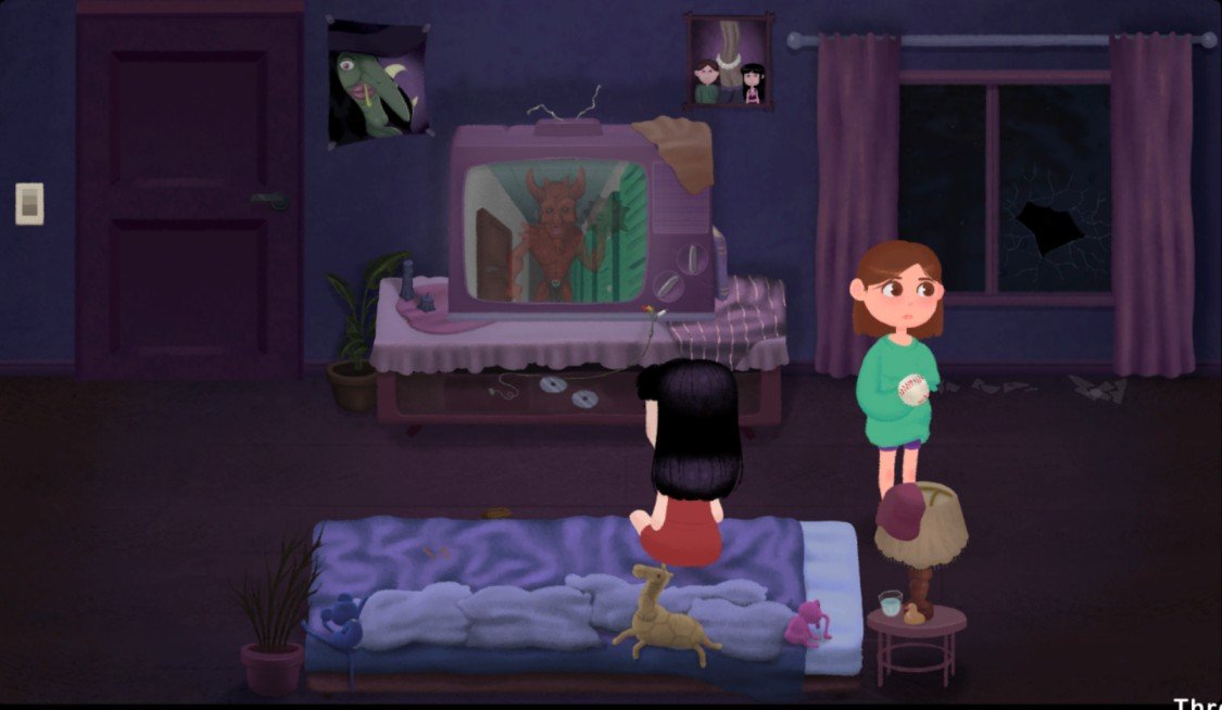 house 2 baseball item pickup in Melody's room near locked door quest beginning