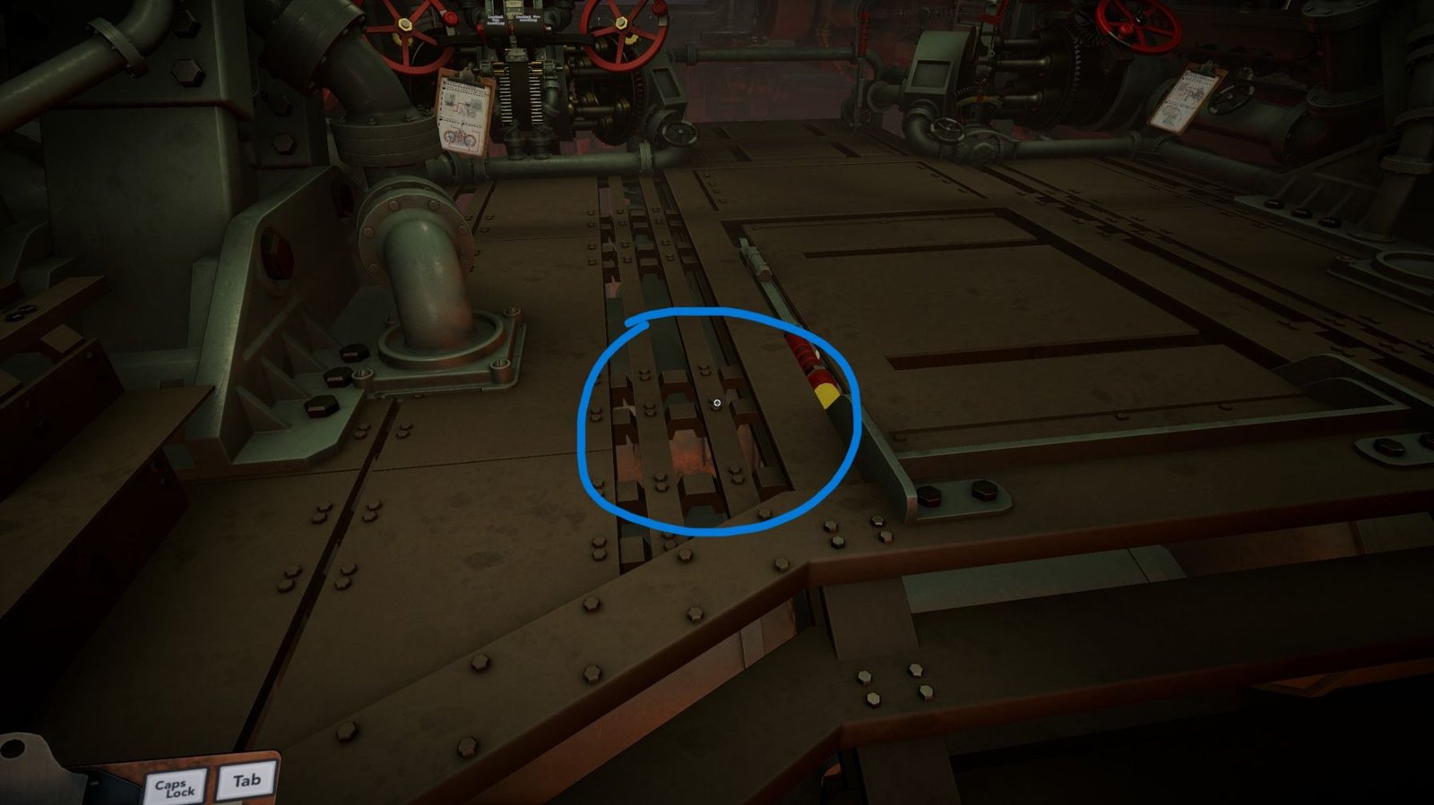 IRON NEST cat respawning near the hatch after reopening customization menu.