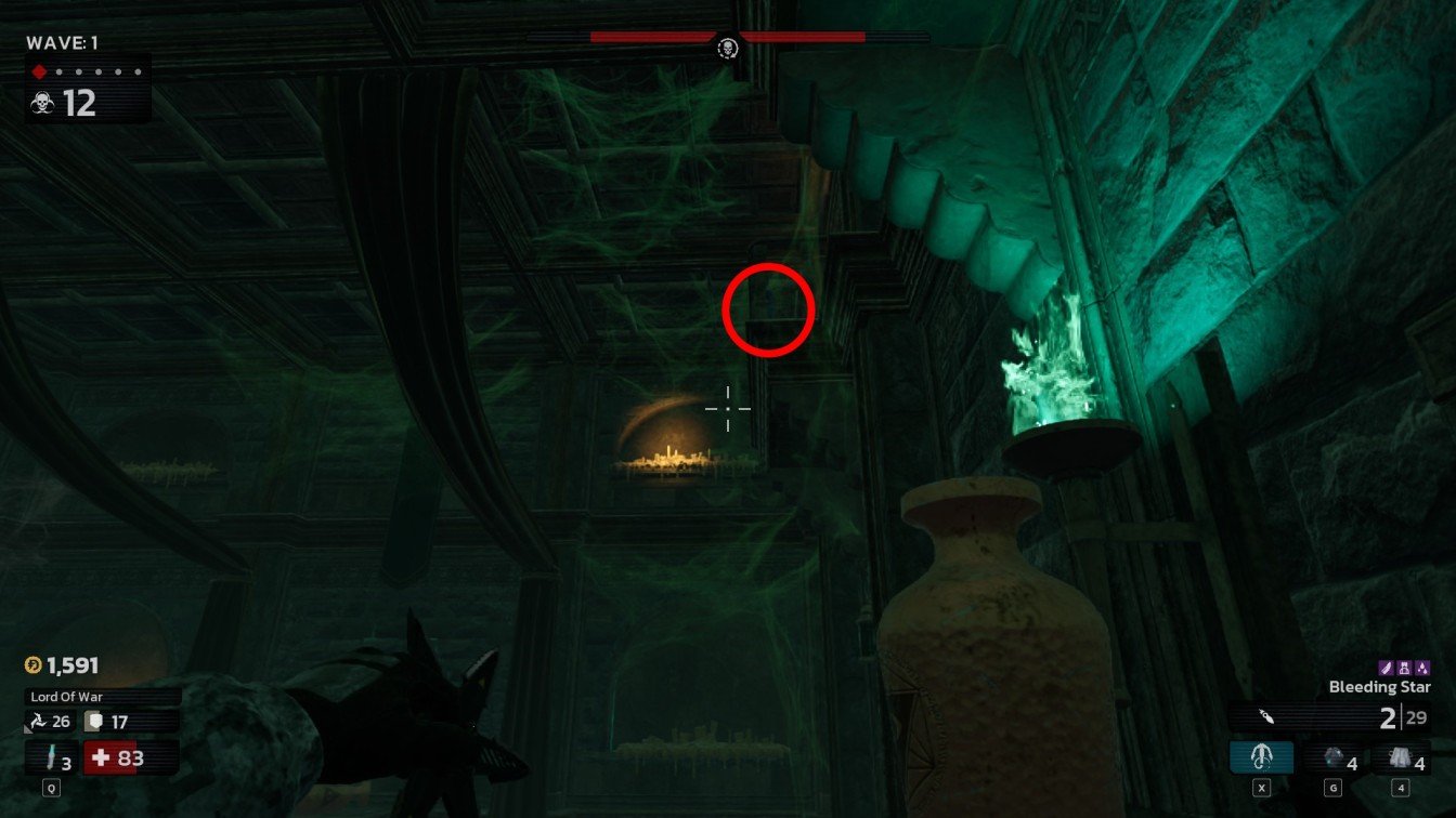 killing floor 3 toy soldier hidden at the top corner of pillar in Orb room