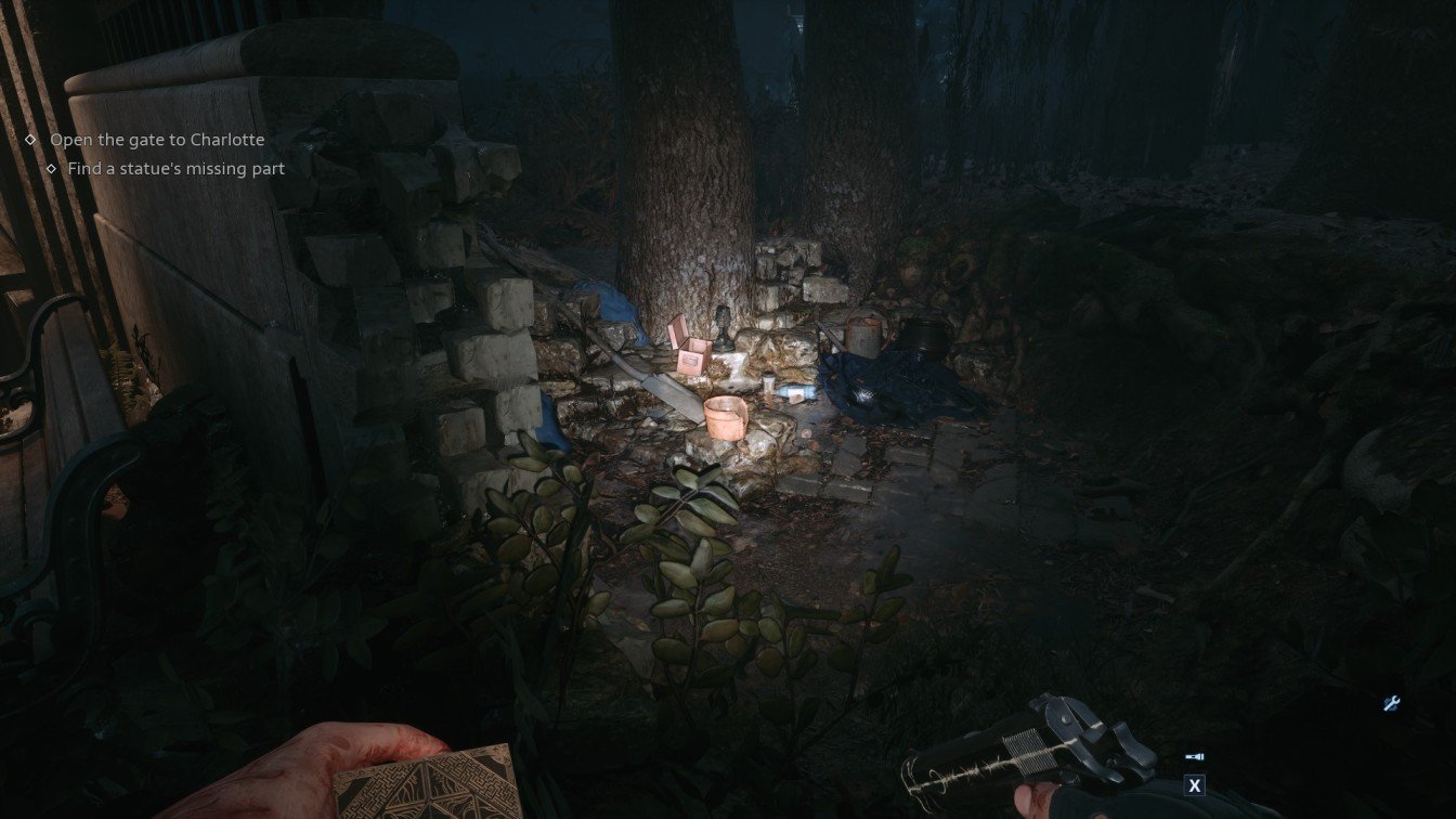 Clive Barkers Hellraiser flower pot location near merchant holding Save Token in Hellraiser Difficulty