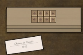 Servant of the Lake cellar wine box puzzle showing thick overlapping lines detail