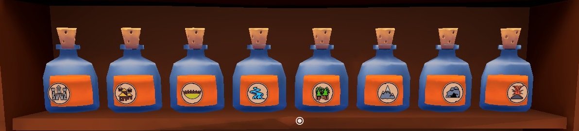 Shelve the Potions! story puzzle resolved by reading missing books pages for clues.