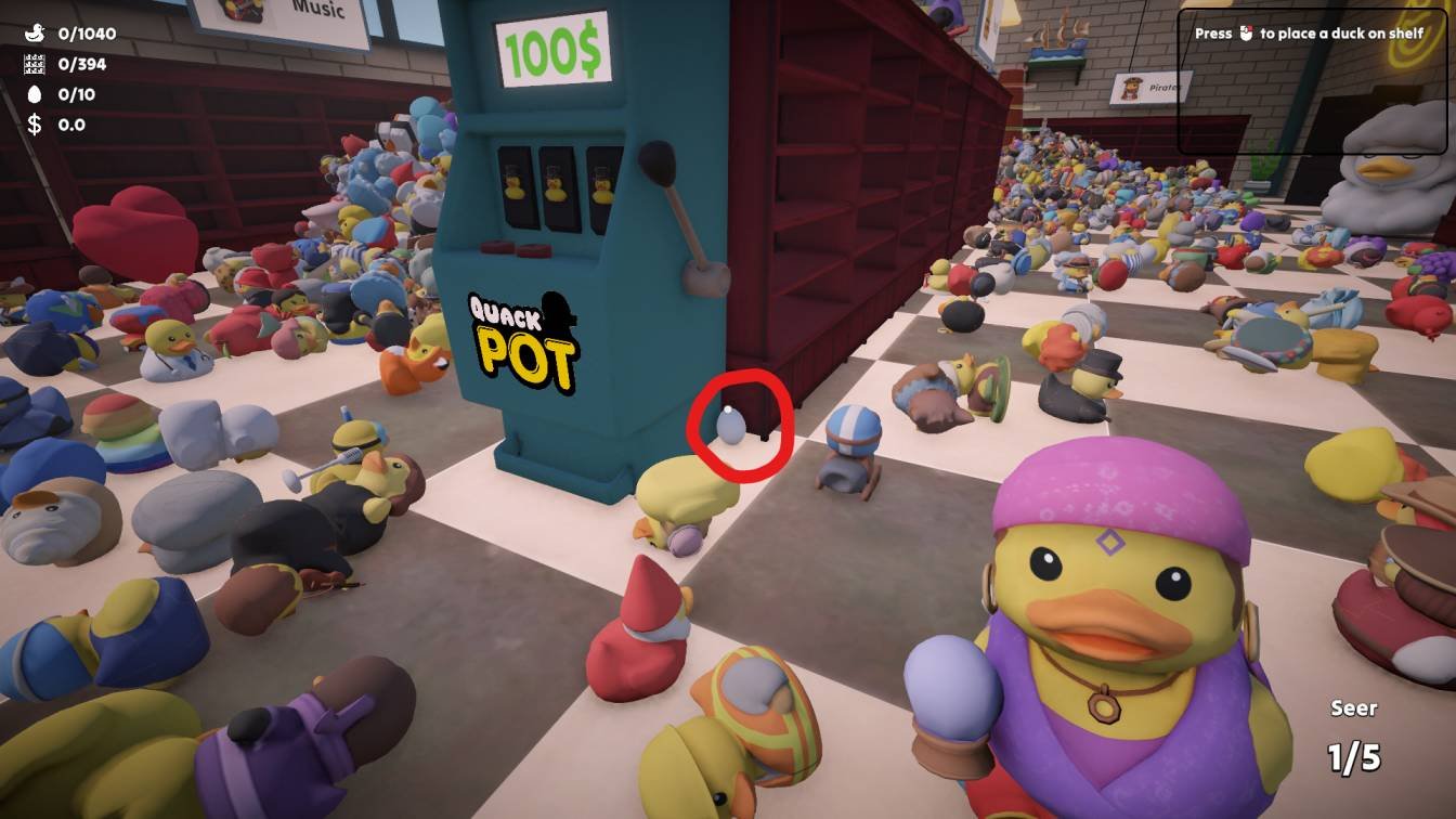 Sort Them Ducks Egg Locations Guide - All 10 Eggs