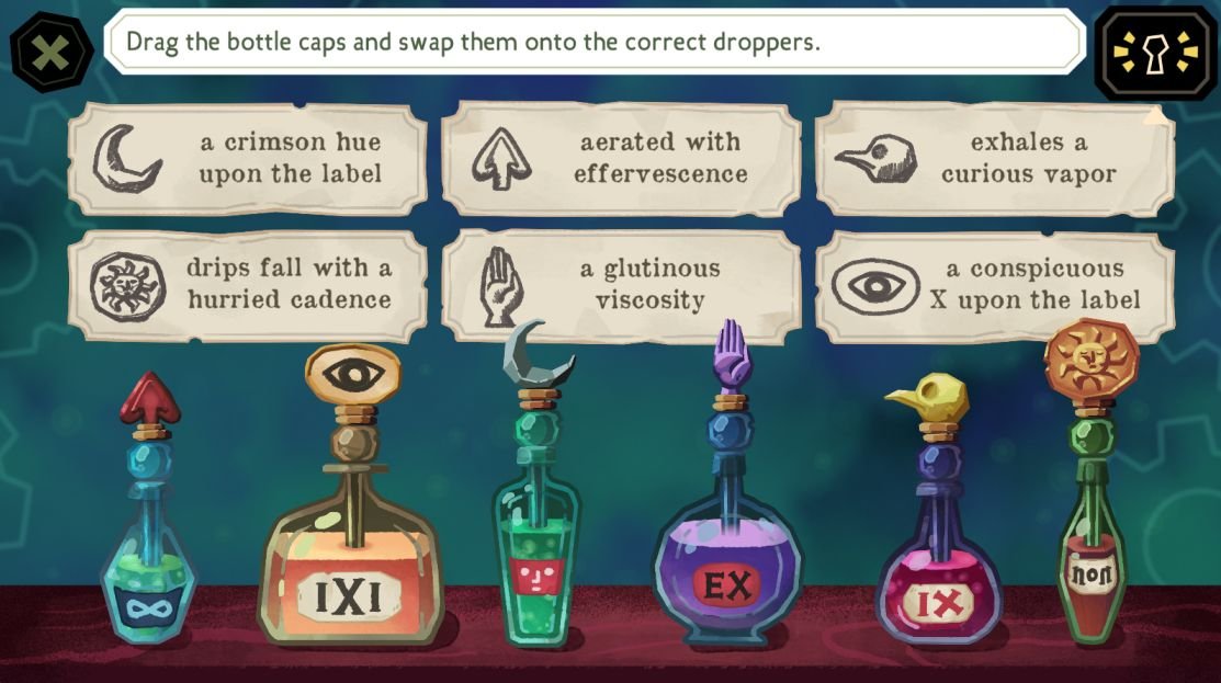 The Mermaid Mask Perfume Shelf puzzle solution with Bookshelf Unlock reward in Dream Chamber