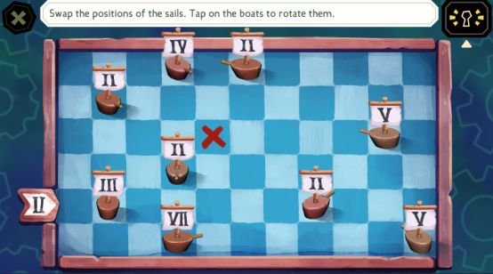 The Mermaid Mask Model Town puzzle solution with Film Reel reward in Captain’s Quarters