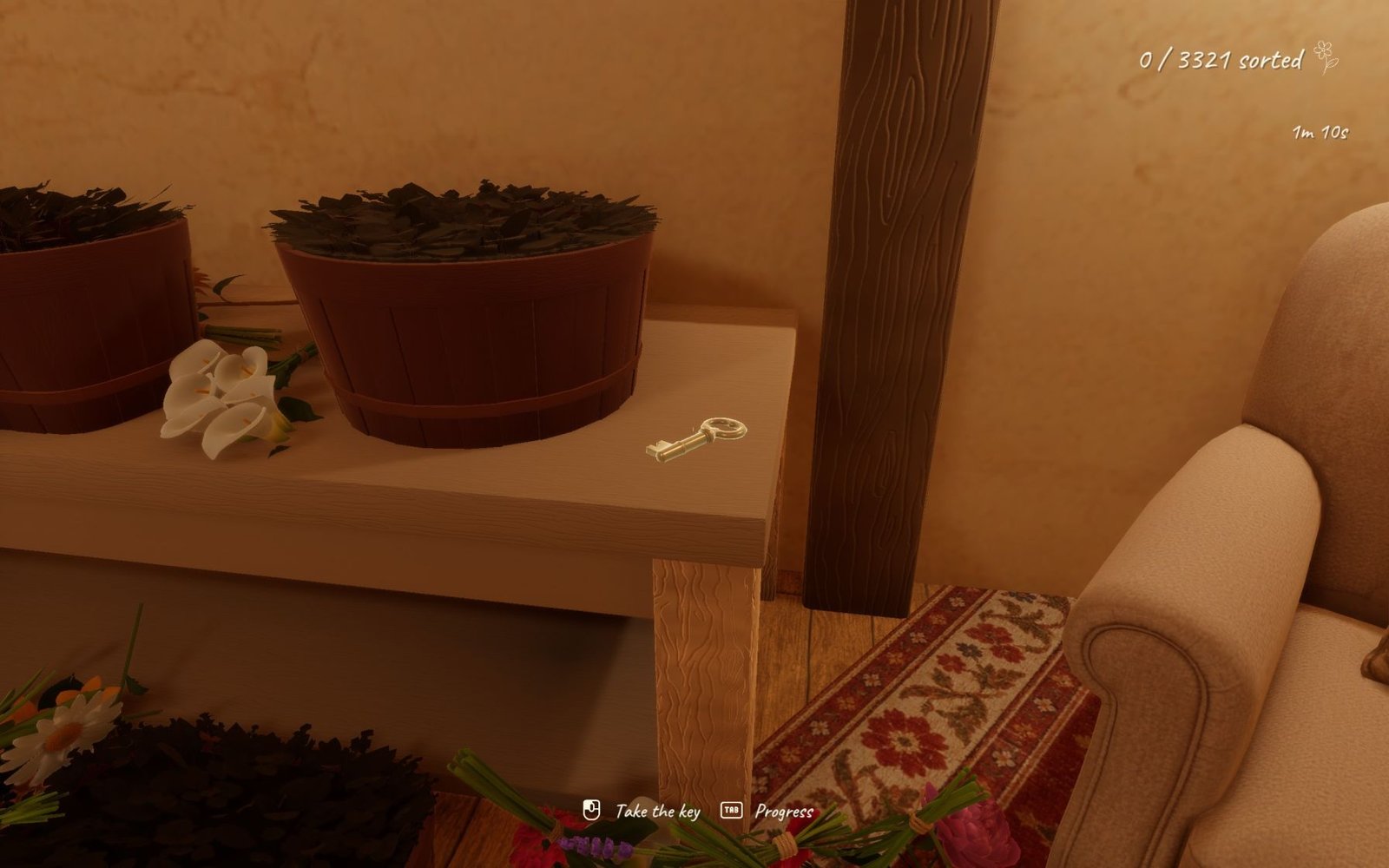 Tidy Up the Flower Shop Chest Key Guide - Achievements