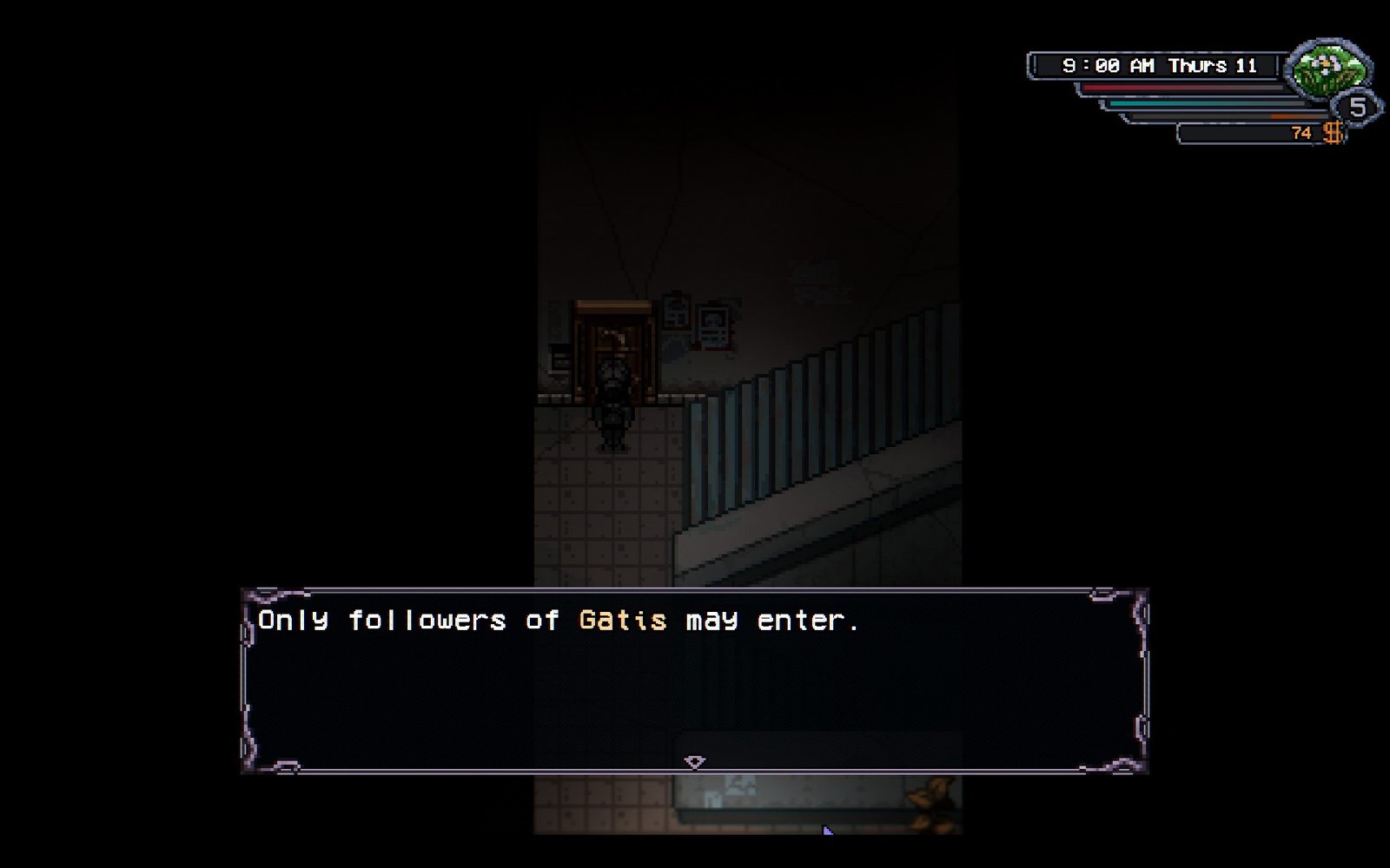 Welcome to Elderfield Gatis follower room on Greystone Estates western floor 3 staircase, showing notable surroundings.